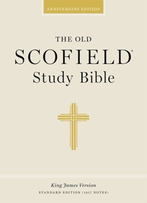 The Old Scofield Study Bible, Standard Edition, 1917 KJV, Burgundy Bonded Leather, Indexed, Red Letter Ed.  -     Edited By: C.I. Scofield
