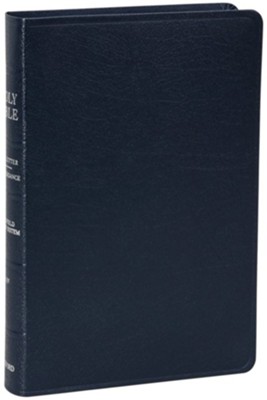 Old Scofield Study Bible, Classic Edition, KJV, Bonded Leather Blue  - 