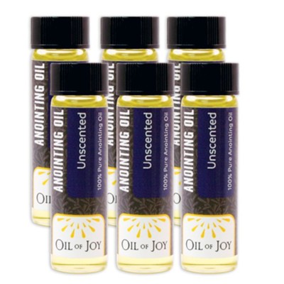 Anointing Oil: Pack of 6 vials   - 