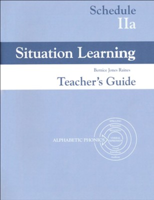 Situation Learning Schedule 2A Teacher's Guide (Homeschool  Edition)  - 