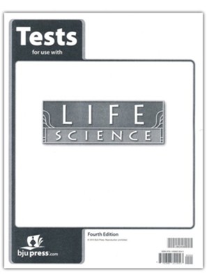 BJU Press Life Science Tests, Grade 7, 4th Edition   - 