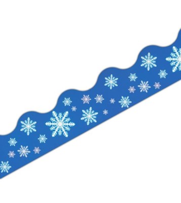 Snowflakes Border Trim   - 