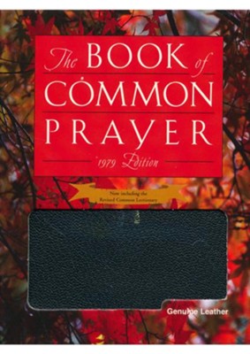 1979 Book of Common Prayer Personal Edition black Genuine Leather  - 