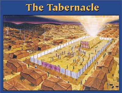 The Tabernacle Laminated Wall Chart   - 