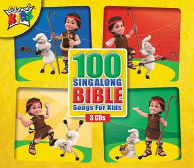 100 Sing-Along Bible Songs for Kids, 3-CD Set   -     By: Cedarmont Kids
