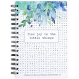 Find Joy in the Little Things Grid Dot Journal