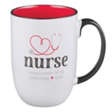 Nurse, God Found the Strongest People, Ceramic Mug
