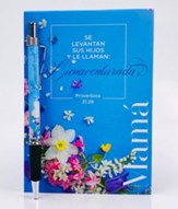 Libreta + boligrafo Bienaventurada Mama (Blessed Mom Notepad & Pen Set)