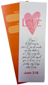 Separadores de libros Love (Love Bookmarks)