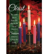 Christ-For Unto You Is Born a Savior (Luke 2:11, KJV)  Bulletins, 100