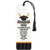 Congratulations Grad, Jeremiah 29:11, Tassel Bookmark