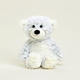 Marshmallow Bear, Heatable Plush, Gray