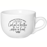 Sisters In Heart Mug, Jumbo