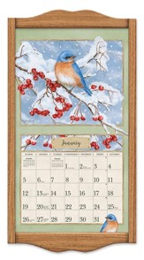 Classic Solid Oak Calendar Frame