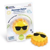 Sunshine Message Maker Recordable Button