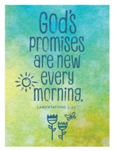 God's Promises Are New Every Morning Magnet