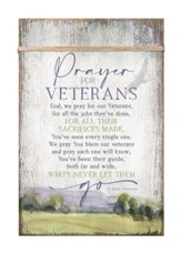 Prayer For Veterans Block