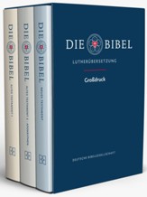 The Luther Bible, Large Print edition, 3 volumes