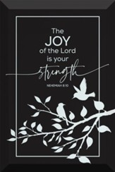 The Joy of the Lord is Your Strength, Plaque