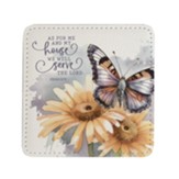 As For Me, Leatherette Coasters, Set of 6