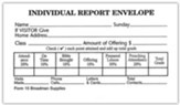 Individual Report Envelope, Form 15 (pkg. of 100)