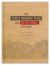 The Bible Memory Plan and Devotional for Men: 365 Readings for Morning and Evening - Slightly Imperfect