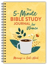 5-Minute Bible Study Journal for Women: Mornings in God's Word: