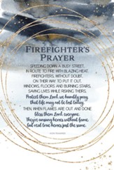 Firefighter's Prayer Plaque