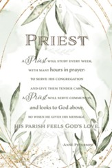 Priest, Plaque