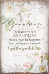 Grandmas Plaque