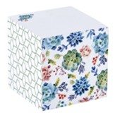 Grow With The Plan Paper Cube