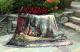 A Peaceful Retreat, Tapestry Throw