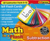 Math in a Flash Flashcards: Subtraction
