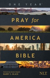 The One Year Pray for America Bible NLT - eBook