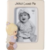 Jesus Loves Me, Praying Girl, Photo Frame