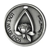 Memorial Tear Pewter Pocket Token