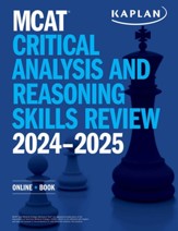 MCAT Critical Analysis and Reasoning Skills Review 2024-2025: Online + Book - eBook