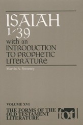 Isaiah 1-39: An Introduction to Prophetic Literature - eBook