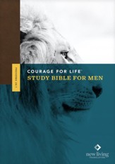 NLT Courage For Life Study Bible for Men - eBook