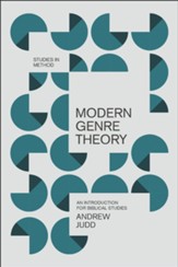 Modern Genre Theory: An Introduction for Biblical Studies - eBook
