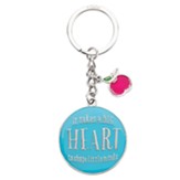 It Takes A Big Heart Keyring