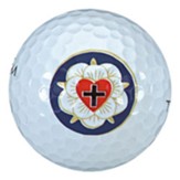 Set of 3 Golf Balls, Lutheran