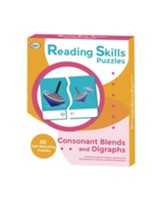 Reading Skills Puzzles: Consonant Blends and Digraphs