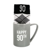 Happy 90th Mug And Sock Set