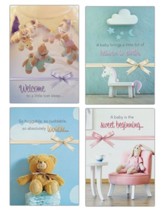 Sweet Blessings (KJV) Baby Congratulations Cards, Box of 12