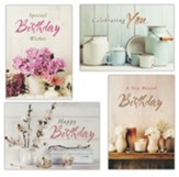 Farmhouse Blessings (KJV) Birthday Cards, Box of 12