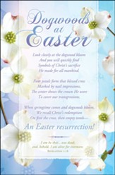 Dogwoods at Easter Poem (Revelation 1:18, KJV) Bulletins, 100