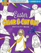 Easter Color and Cut Out Activity Book (KJV)