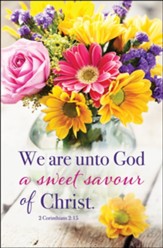 Sweet Savour of Christ (2 Corinthians 2:15, KJV) Bulletins, 100