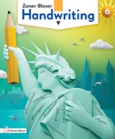 Zaner-Bloser Handwriting Student Edition, Grade 6 (2020 Copyright)